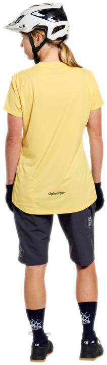 Actual product image Troy Lee Designs Womens Lilium Pro Short Shell, Mono, carbon, XS (XS)