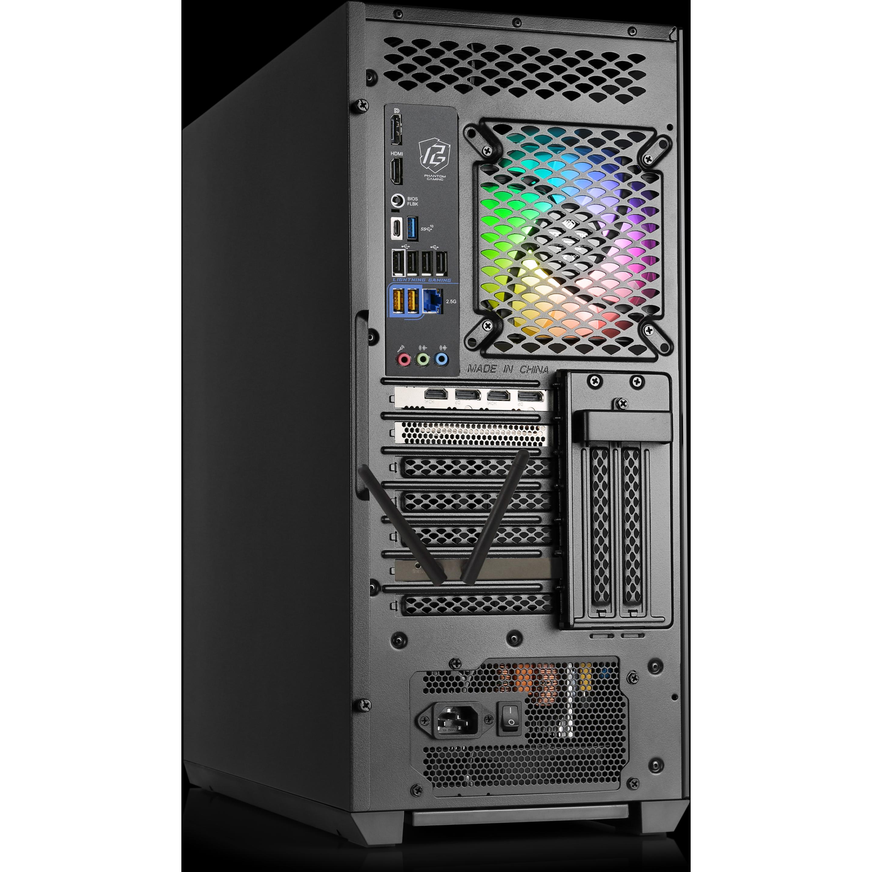 Thumbnail - CSL Gaming PC M10440H (AMD Ryzen 7 7800X3D, 32 GB, 2000 GB, Radeon RX 7900 XT), PC, Schwarz