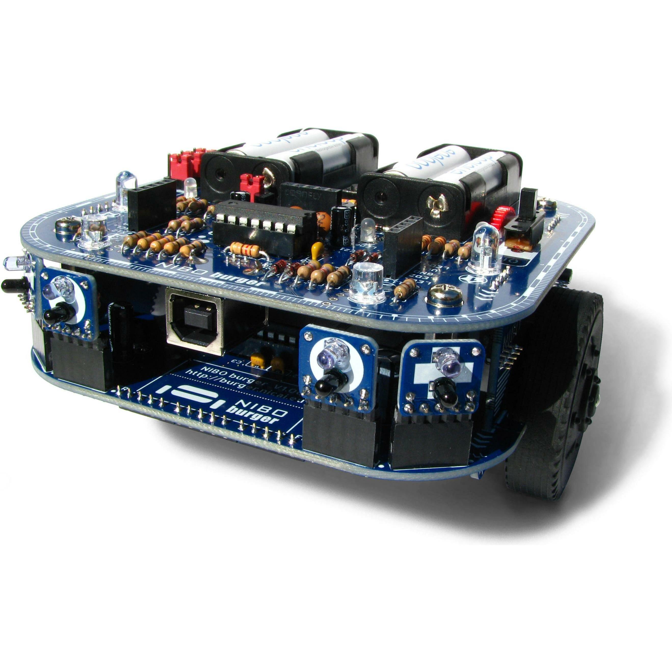 Nicai Systems Nibo burger, Robotik Kit, Blau, Mehrfarbig