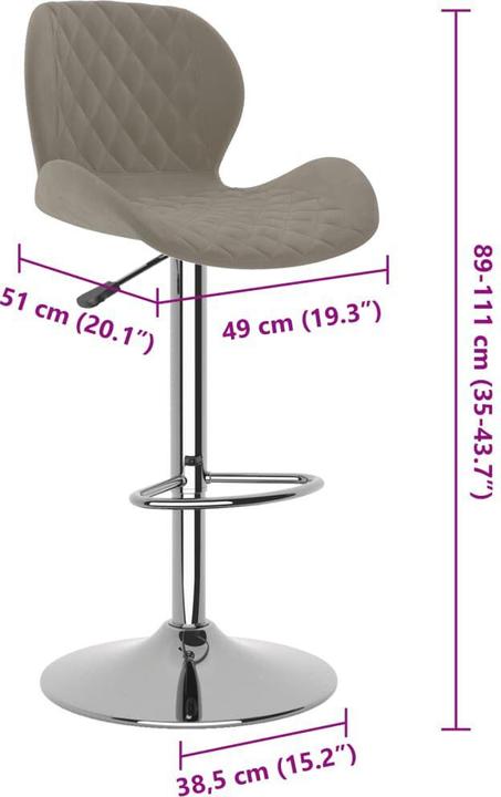 Immagine prodotto vidaXL Barhocker