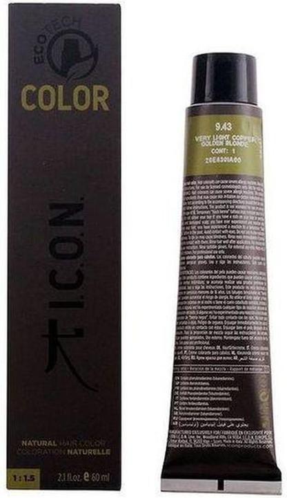 Actual product image I.C.O.N. ECOTECH COLOR #9.43 very light copper golden blonde 60 ml (9.43)