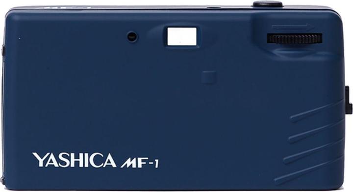 Actual product image Yashica MF-1 Snapshot Art Camera Y Edition Dark Blue with 1 Film 400/24