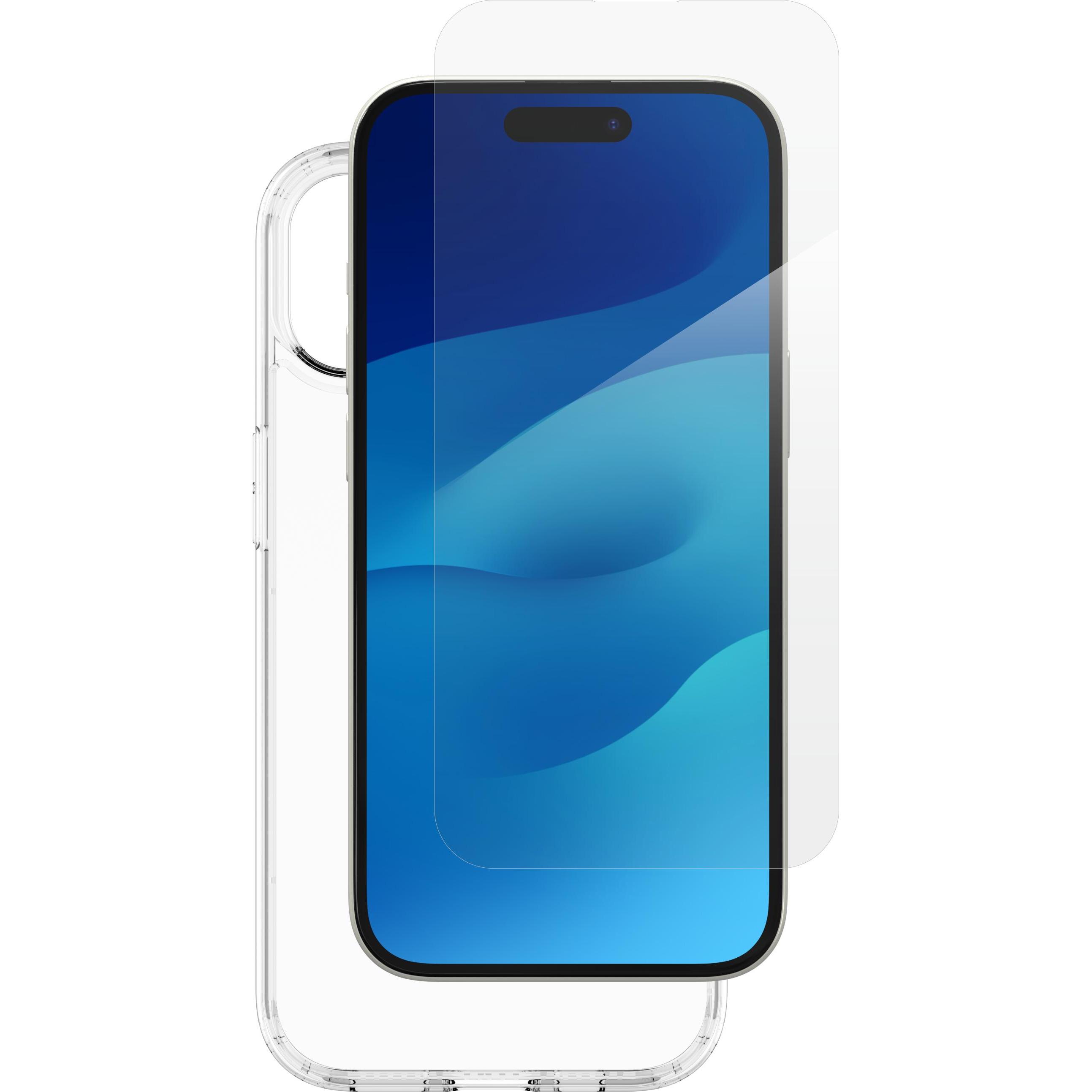 Thumbnail - Zagg Invisibleshield Bndl Glass (1 Stück, Apple iPhone 15), Smartphone Schutzfolie, Transparent