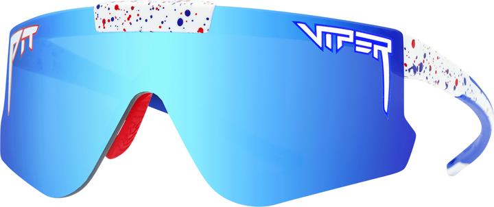 Image du produit Pit Viper The Merika Flip-Offs Polarized Blue (Blanc-Rouge, Blue Revo)