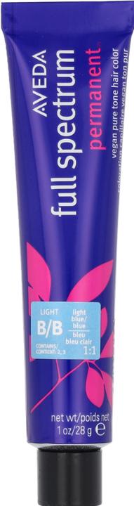 Actual product image Aveda Permanent Hair Colour Light B/B Pure Tone Creme 1oz 28g (Light blue)
