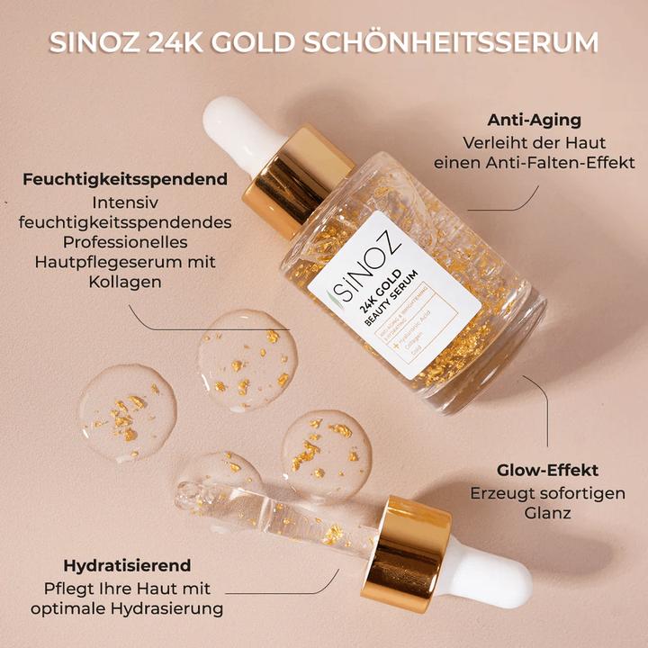 Actual product image Sinoz 24K Gold Beauty Serum 30ml (30 ml)