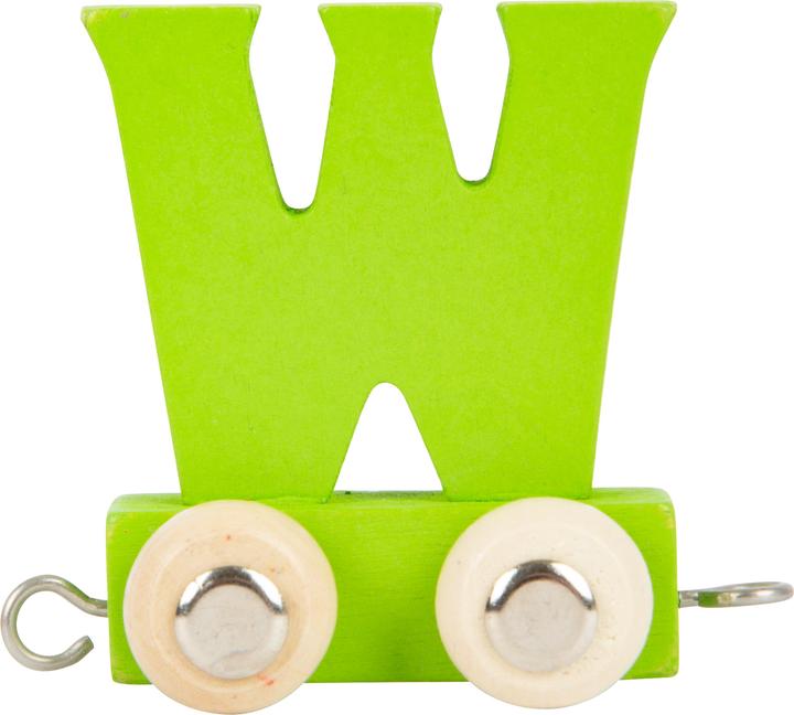 Actual product image small foot Letter train W