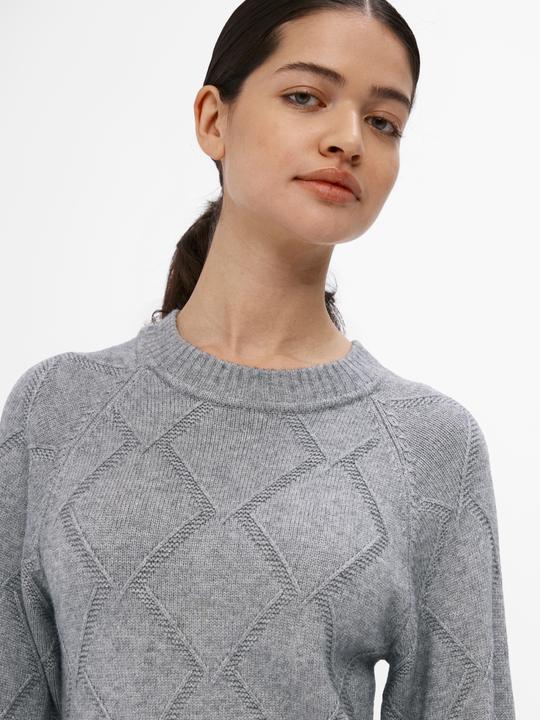 Produktbild Object Langärmeliges Strickkleid (M)