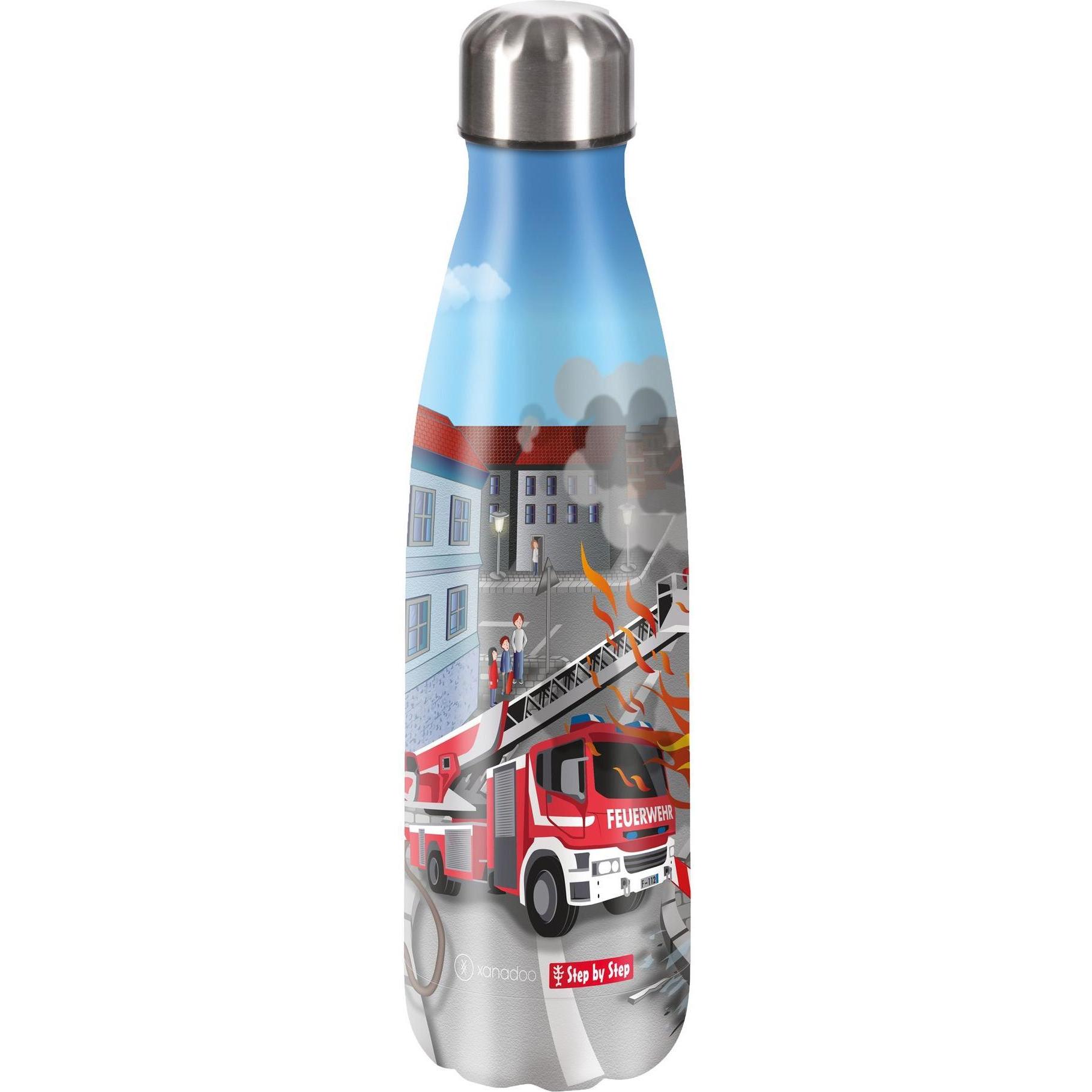 Step by Step, Trinkflasche + Thermosflasche, (0.50 l)