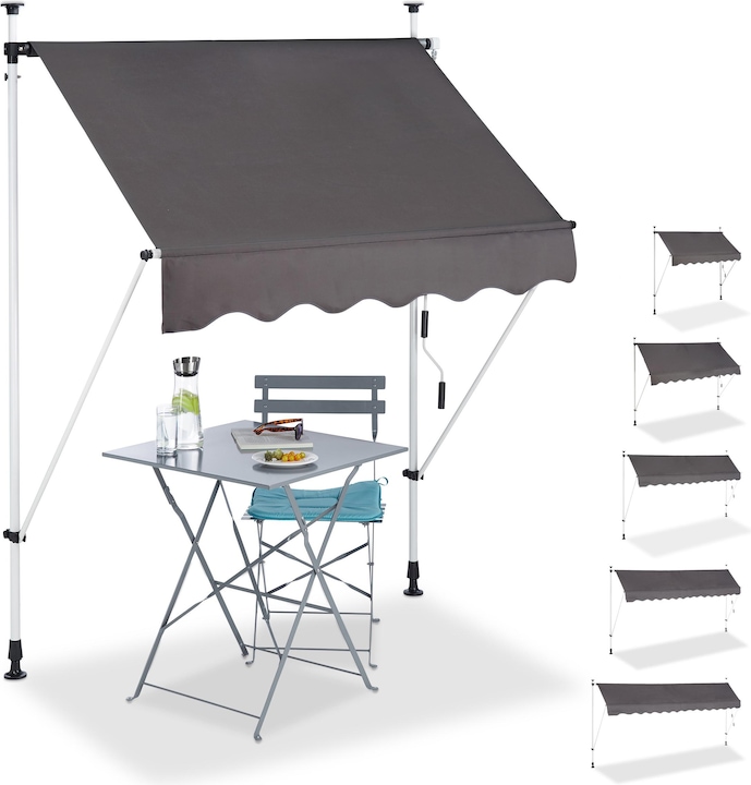 Produktbild Relaxdays Klemmmarkise (3.50 m)