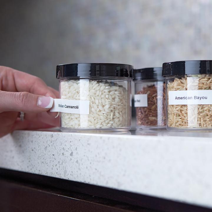 Produktbild Dymo Strip D1 6mm x 7m, black on white (0.60 cm, Weiss)