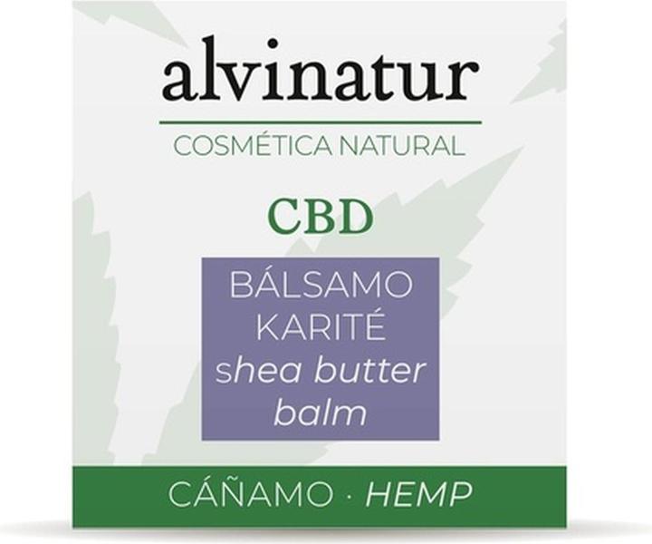 Actual product image Alvinatur Shea CBD Balm for Targeted Skin Care and Intensive Moisturization (Body cream, 100 ml)