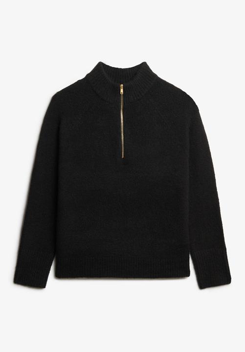 Produktbild Superdry Fleece-Pullover mit durchgehendem Reissverschluss für Damen (XS)