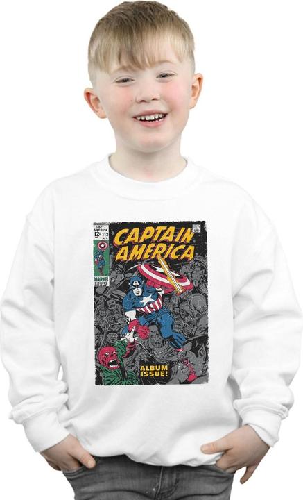 Produktbild Captain America Album Issue Cover Sweatshirt Jungen (116)