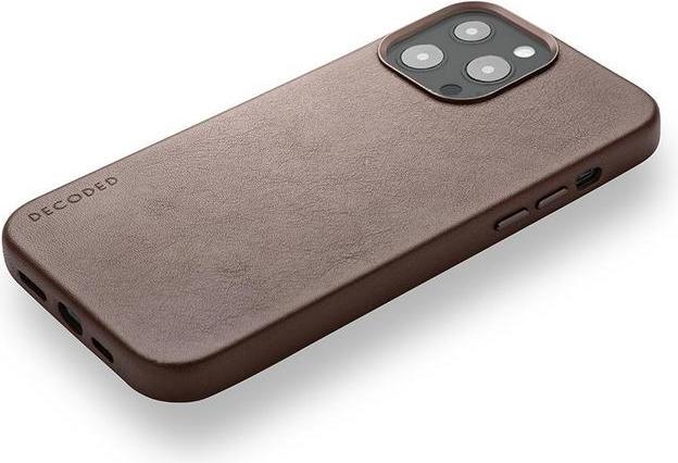 Actual product image Decoded Leather Magsafe Backcover (Apple iPhone 13 Pro Max)