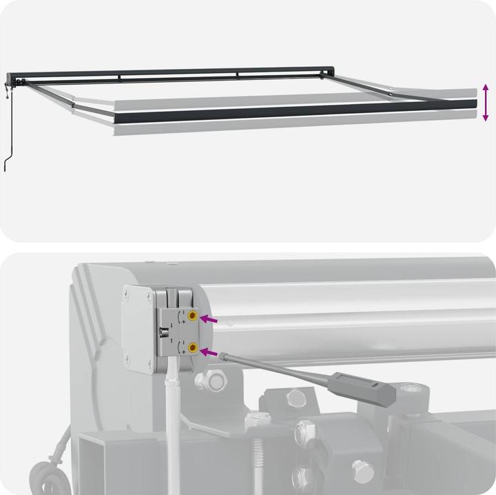 Image du produit vidaXL Store rétractable (3.50 m)