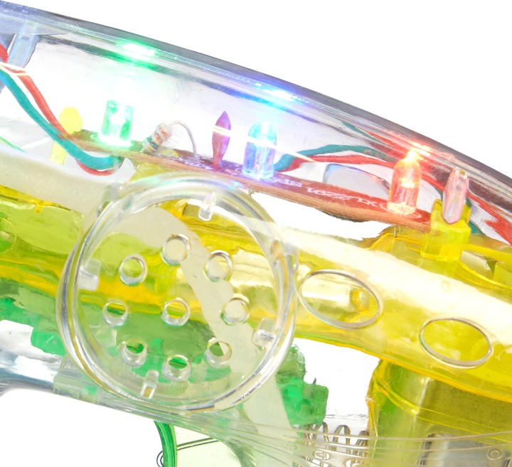 Immagine prodotto Relaxdays Pistola a bolla a LED