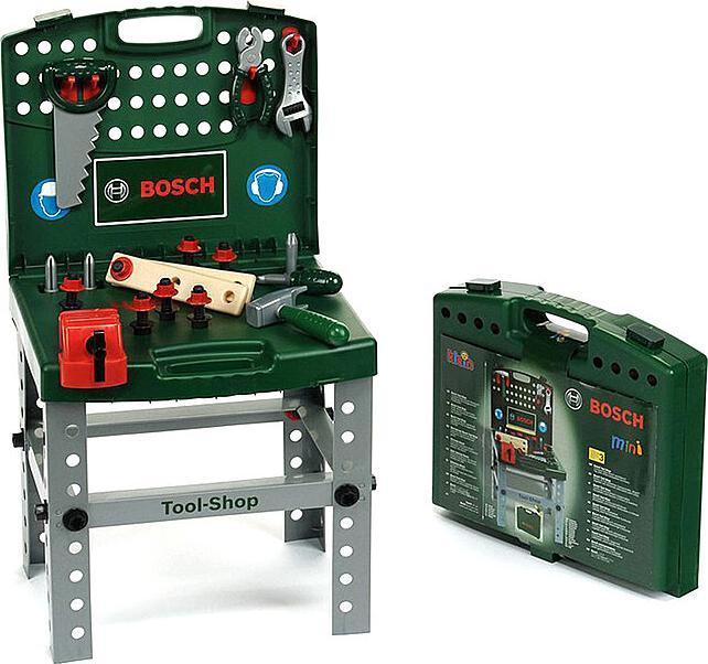 Actual product image Theo Klein Bosch transportable tool shop