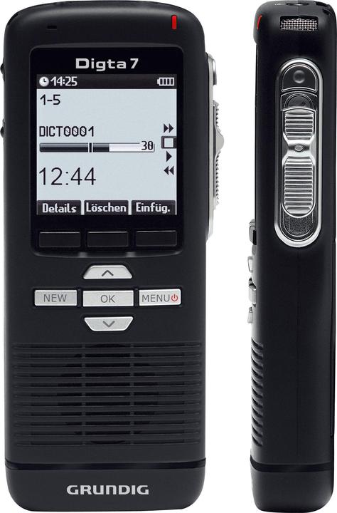 Actual product image Grundig Digta 7 Digital Dictation Machine - Type 702 (2 GB)