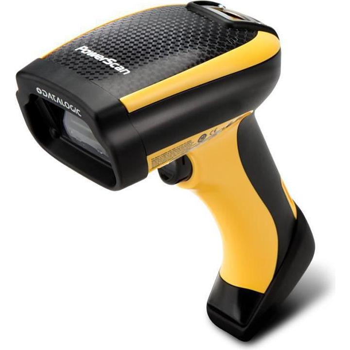 Datalogic PowerScan D9130 (1D-Barcodes), Barcode-Scanner, Schwarz, Gelb
