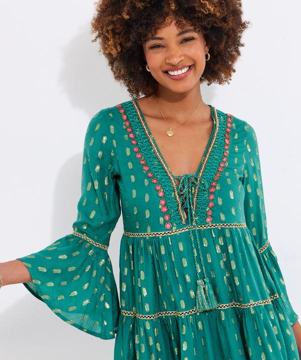 Produktbild Joe Browns Tiered Beaded Boho Mini Dress (40)