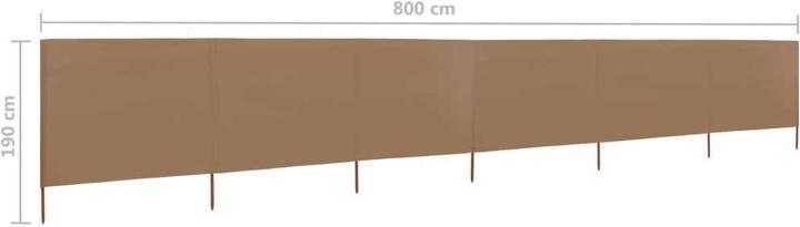 Produktbild vidaXL Windschutz (160 cm)