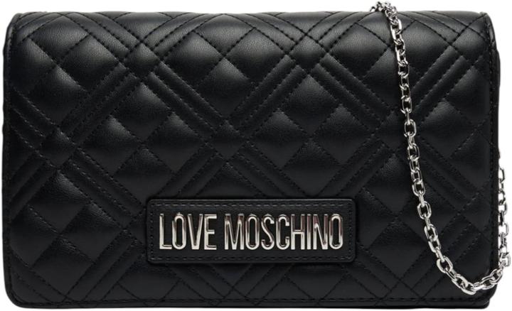 Love Moschino JC4079PP1NLA000B, damestas, zwart, eenheidsmaat, Zwart, Eén maat