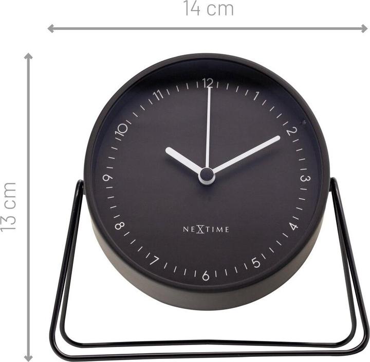 Actual product image Nextime Classic Alarm Clock Berlin Black