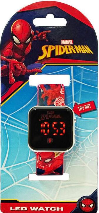 Produktbild Kids Euroswan Spiderman SPD4800 LED-Digitaluhr (Digitaluhr, 38 mm)