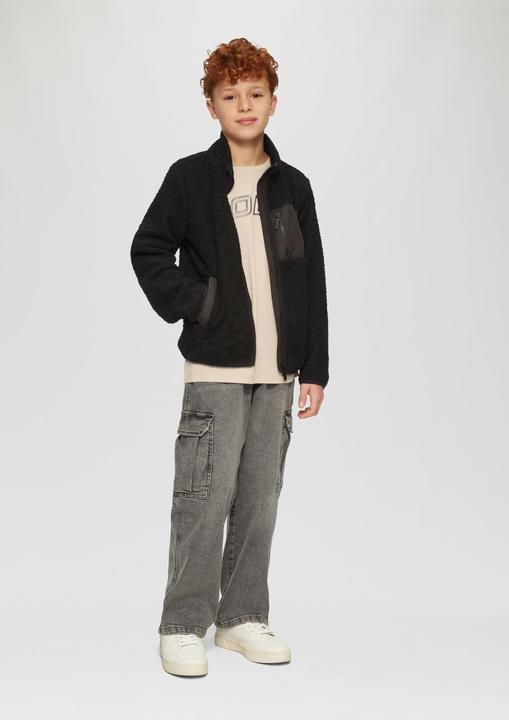 Produktbild S.Oliver T-Shirt Weiches Baumwoll-Longsleeve mit 3D-Print (170, 176)