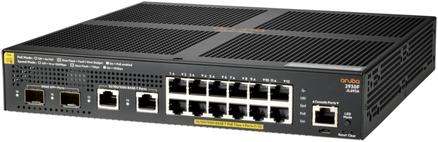 Produktbild HPE Aruba 2930F 12G PoE+ 2G/2SFP+, Managed, L3, Gigabit Ethernet (10/100/1000 (12 Ports)