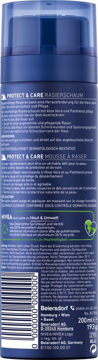 Immagine prodotto Nivea Men Protect & Care Rasierschaum DUO (400 ml)