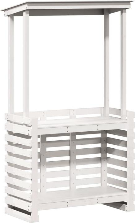 Immagine prodotto vidaXL Gartenbar mit Dach (112,5 x 57 x 195,5 cm)