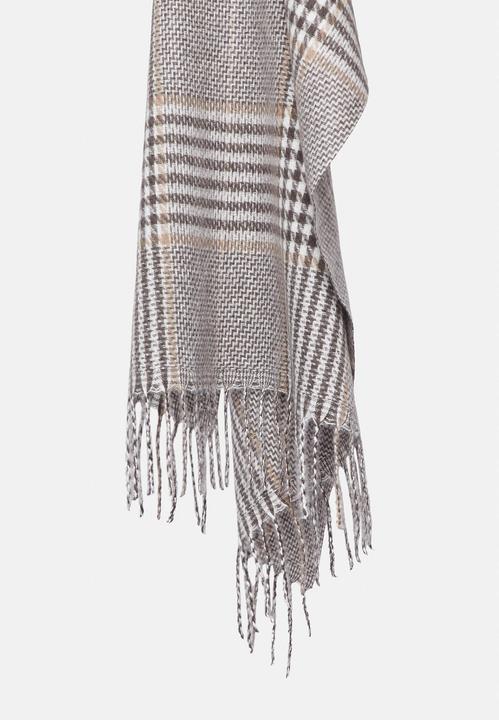 Immagine prodotto Comma Tuch Karierter Fransen-Schal