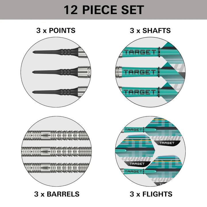 Produktbild Target Softdart Hydro-12 90%, 18g (18 g)