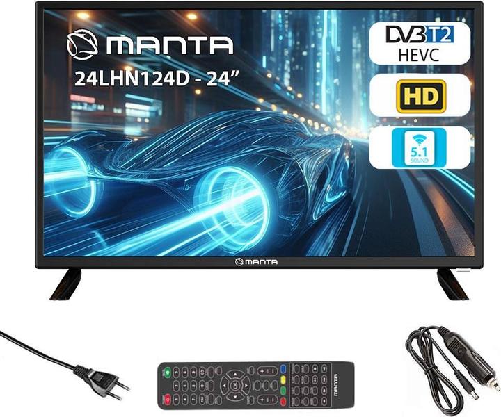 Actual product image Manta Telewizor 24LHN124D (24", LED, HD ready)