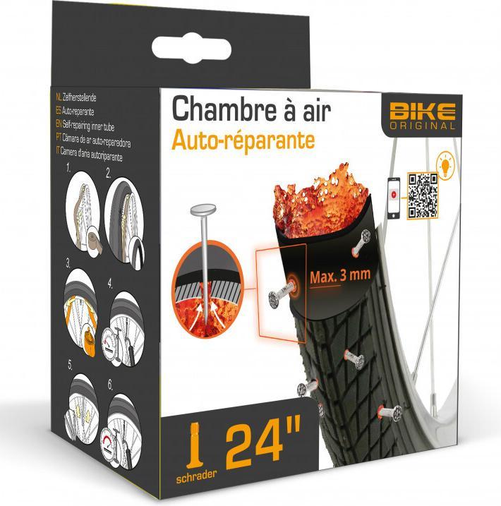 Image du produit Bike Original chambre à air sv 47/57-507 sv (Presta (SV), 24")