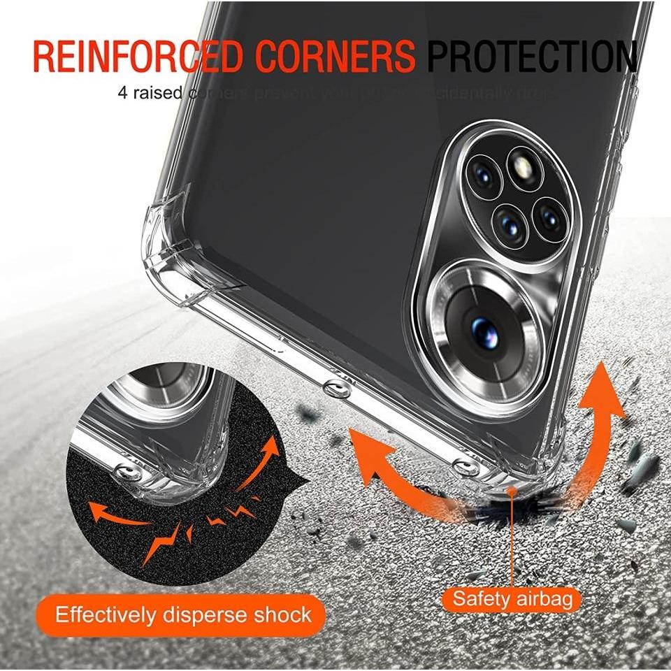 Thumbnail - Screenguard Honor 50 Hülle Crystal Soft Airbag Bumper (Honor 50), Smartphone Hülle, Transparent