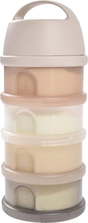 Beaba Milchpulver Dose 4-teilig beige/transparent