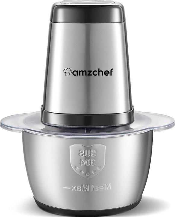 Actual product image Amzchef Fleischwolf mit 2 Geschwindigkeitsstufen (1500 ml, 500 W)