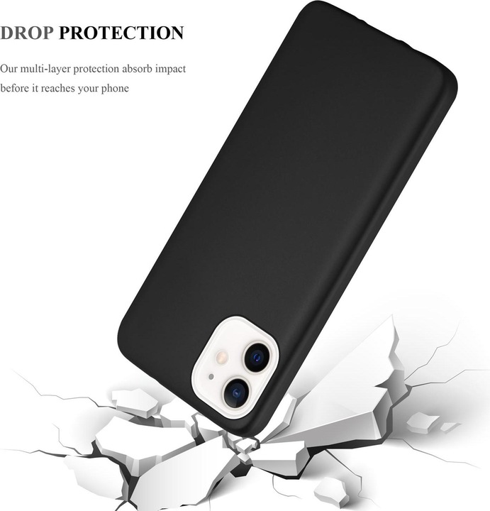 Produktbild Cadorabo TPU Matt Metallic Cover (Apple iPhone 12 mini)