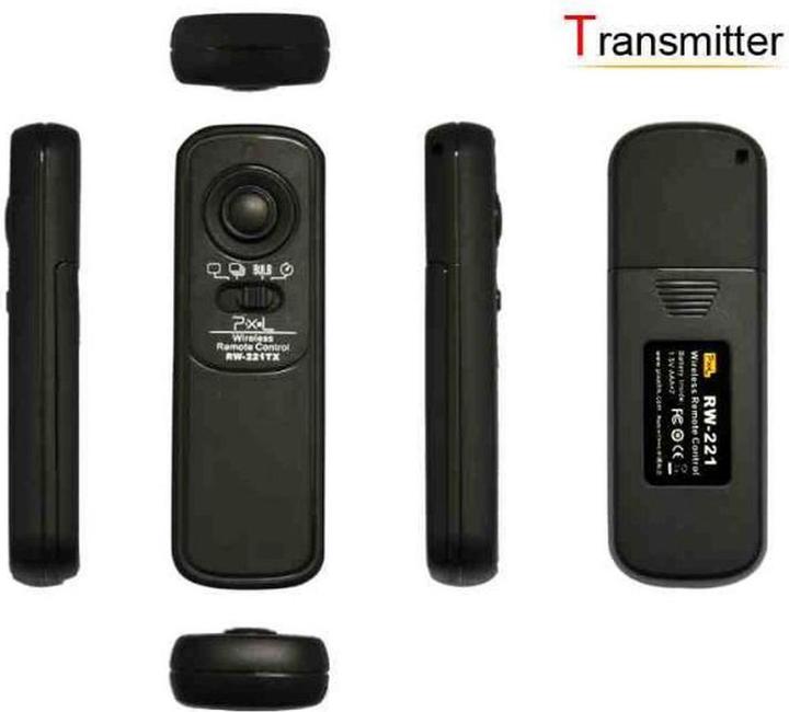 Image du produit Pixel Déclencheur à distance sans fil RW-221/E3 Oppilas pour Canon (Funk)