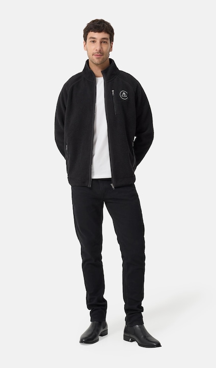 Produktbild Cash-Mere Retro-Fleece-Jacke aus recyceltem Polyester (M)