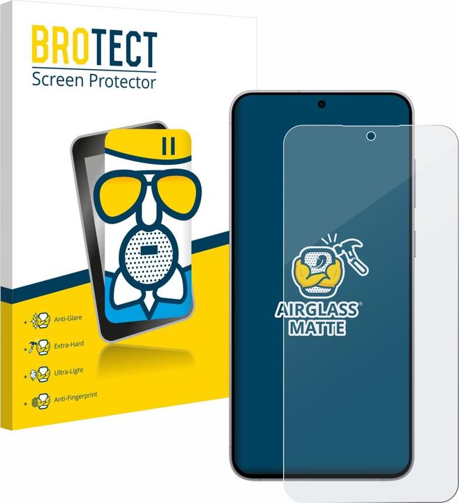 Produktbild BROTECT Entspiegelungs Schutzglas für Samsung Galaxy S25 FE Schutzfolie Panzer Folie Glas Display Schutz (1 Stk., Samsung Galaxy S25 FE)