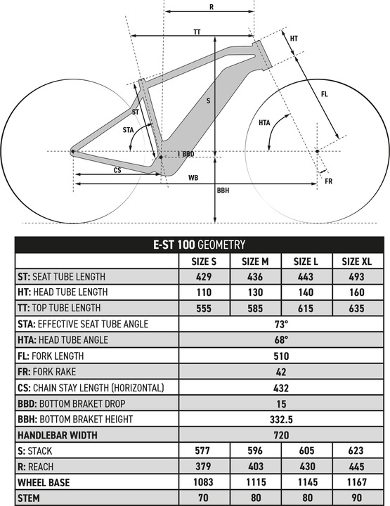 Immagine prodotto Rockrider E-ST 100 (44.30 cm)