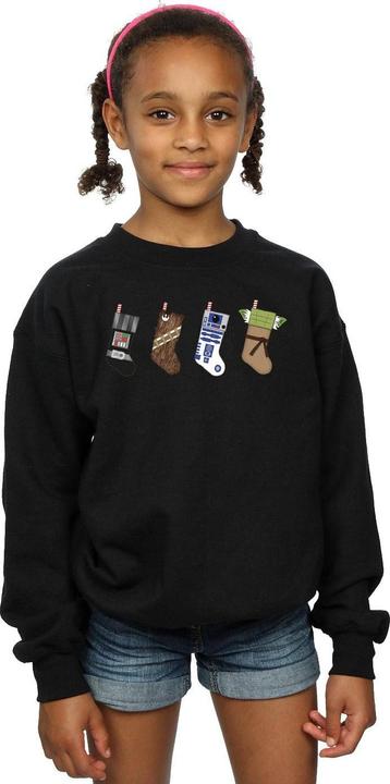 Produktbild Star Wars Christmas Stockings Sweatshirt Mädchen (128)