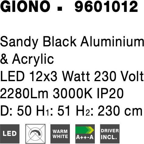 Produktbild Nova Luce Giono (2280 lm)