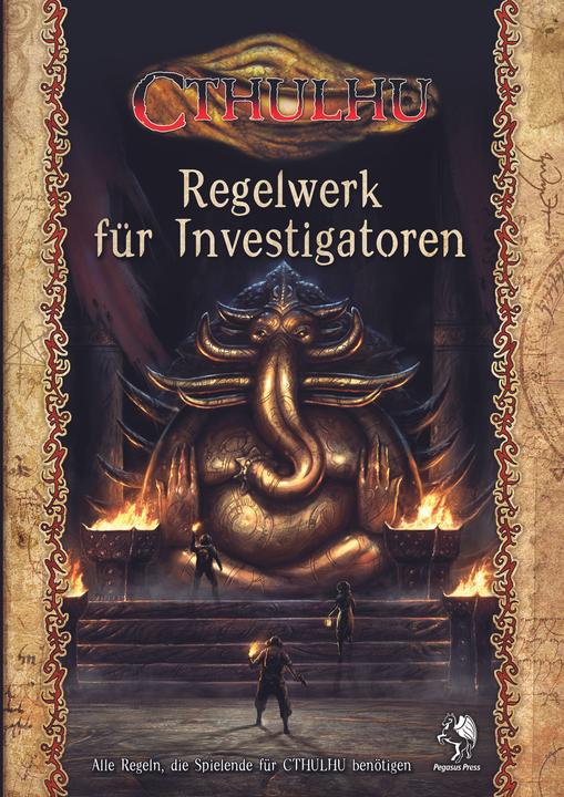 Actual product image Pegasus 40039G - Cthulhu: Regelwerk für Spieler, Hardcover, 3-6 Spieler, ab 14 Jahren (DE-Ausgabe) (German, Lynnua, Sandy/Herber, Keith/Willis, Petersen, 2019)