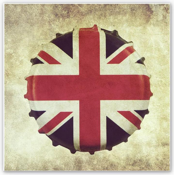 Actual product image Trenddeko British crown cork (20 x 20 cm)