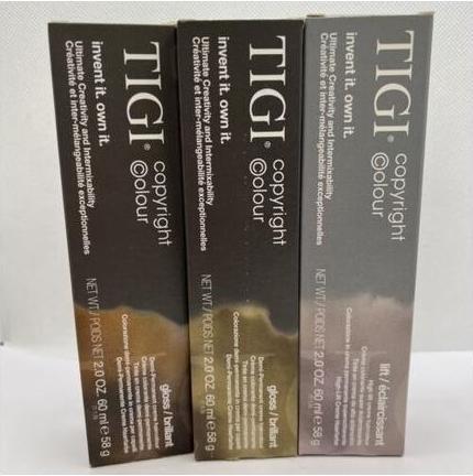 Tigi Copyright Colour Gloss Brilliant Demi-Permanent Hair Color 2oz NIB (Lifting sand)